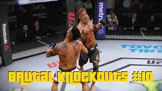 EA Sports UFC 2 - Best Brutal Knockouts Compilation #10