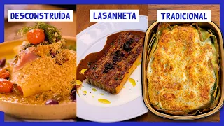 3 TYPES OF LASAGNA | Mohamad Hindi