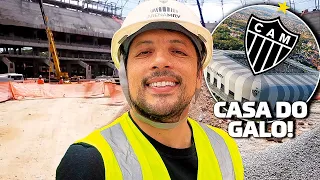 BASTIDORES DA ARENA MRV - CASA DO ATLÉTICO MG