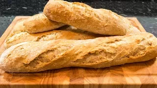 Wholemeal Baguettes made easy at home