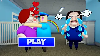SECRET UPDATE | BETTY NURSERY FALL IN LOVE WITH Policeman? OBBY ROBLOX #roblox #obby