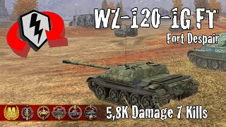 WZ-120-1G FT  |  5,8K Damage 7 Kills  |  WoT Blitz Replays