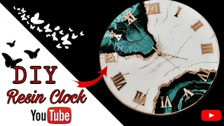 ||Resin Clock Tutorial|| Resin Art|| Handmade Resin Art||