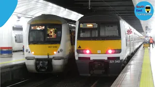 Trains At London Liverpool St : Greater anglia, c2c