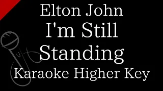 【Karaoke Instrumental】I'm Still Standing / Elton John【Higher Key】