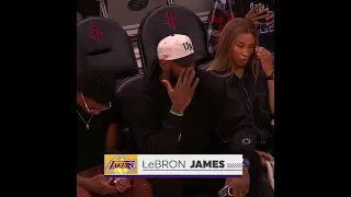 LeBron James and fam in attendance for the McDonalds All-American Game 🤩