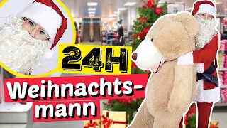 Ich lebe 24 STUNDEN als Weihnachtsmann 🎅🏻  | ViktoriaSarina