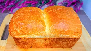 After this video, You will not buy bread from the store❗ Flaky soft bread without eggs and butter