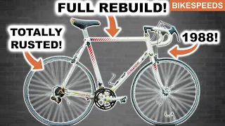 Vintage Raleigh Eclipse Restoration! 1988 Road Bike Rebuild!