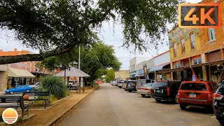 Hico, Texas. An UltraHD 4K Real Time Driving Tour.