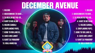 December Avenue Top Of The Music Hits 2024   Most Popular Hits Playlist