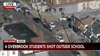 4 Overbrook High School students shot in Philadelphia