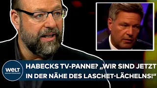 ROBERT HABECK: TV-Patzer bei Maischberger? "Wir sind jetzt in der Nähe des Laschet-Lächelns"