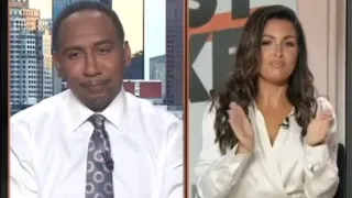 Stephen A Smith Calls Molly Bae!