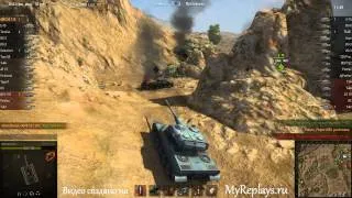 WOT: Степи - AMX 50 120 - 7 фрагов -