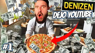 Dejo YouTube para ser PIZZERO | DENIZEN #1