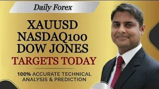 Gold, US30 & NASDAQ100 Day TRADING - Live Technical Analysis & Strategy Today 14th April