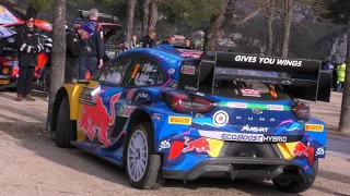 WRC Rallye Monté-carlo 2023 | SHAKEDOWN service park