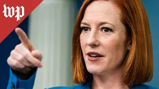 WATCH: White House press secretary Jen Psaki holds news conference