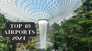 Top 10 Best Airports of 2024 in the World #top10 #airport #bestairport