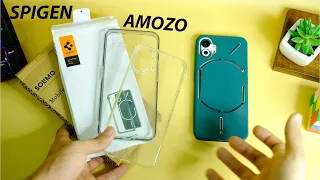 Nothing Phone 1 CASE Ft. SPIGEN & Tempered Glass | Which ONE YOU SHOULD BUY?