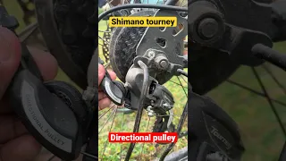 Shimano tourney directional pulley for cradiac MTB #cyclecycle #mtbcycle #cycle