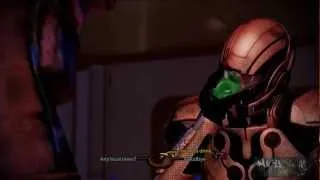 Shepard gets drunk at the Citadel  Mass Effect 2