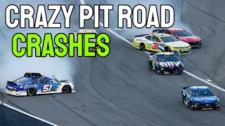 NASCAR's Wildest Pit Road Moments