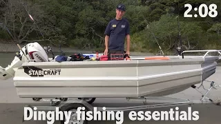 DINGHY FISHING ESSENTIALS