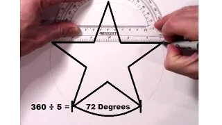 How to Draw a Perfect 5 Point Star