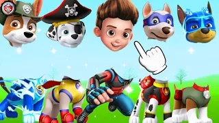 PAW Patrol | Match The Head #3 | Funny Video For Kids | 4K