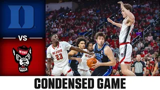 Duke vs. NC State Condensed Game | 2023-24 ACC Men's Basketball