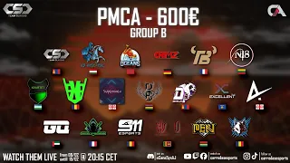 PMCA Tournament - Group B - 600€