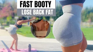 DO THIS TO GROW BOOTY Faster and lose back fat  booty activation