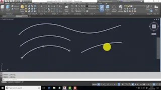 AutoCAD 2019 -  Drawing Curves With Polylines