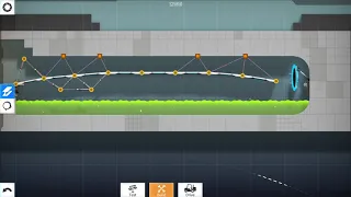 Bridge Constructor Portal | Puzzles 13 and 14 | Engineering Bridge Contructing Game