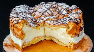 Eclair cake recipe - fluffy and creamy recipe that melts directly in your plate