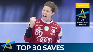 Top 30 saves of the 2016/17 Women's EHF Champions League