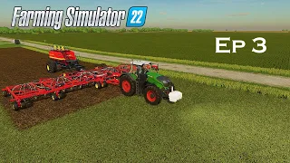 farming Simulator 22 fs22 timelapse Ep #3 big flats Texas  fs22 Mods