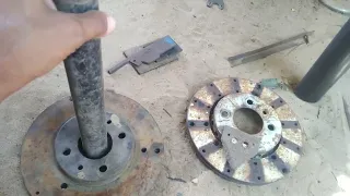 video 1/3 como fabricar uma roçadeira de arrasto roçadeira artesanal com motor estacionário