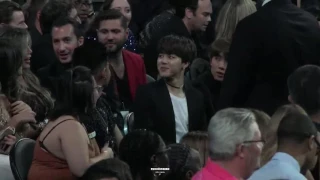 BTS Reaction to ARMYs fanchant in Billboard Music Awards