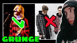 ¿Qué demonios es el GRUNGE?