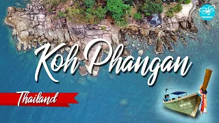 Thailand, Koh Phangan island | Drone 4k footage