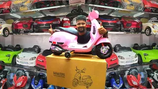 Unboxing and Testing Car and Bike/Kids Real Battery Car and bike / Nanga Romba Busy/NRB