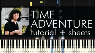 Adventure Time - Time Adventure (Finale Song) - Piano Tutorial +  Sheets