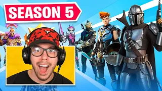 New *SEASON 5* BATTLE PASS in Fortnite! (STAR WARS)