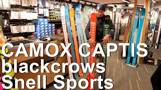 Skis CAMOX CAPTIS All Terrain Skis blackcrows Snell Sports Chamonix montagne piste hors pistes