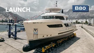 Bering Yachts B80 benchmark launch