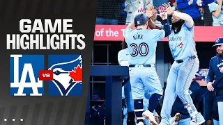 Dodgers vs. Blue Jays Game Highlights (4/28/24) | MLB Highlights