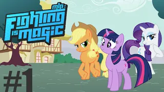 Let's play MLP: Fighting is Magic - Part 1 Training with Twilight, Rarity, and Applejack